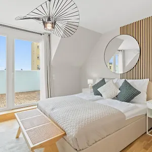 Apartmán Stylish - 3 Min To U1 Kagraner Platz